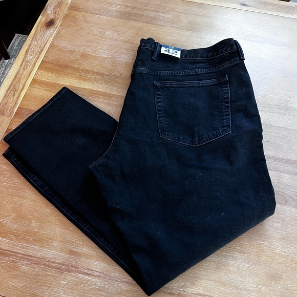 Gap men’s slim Gap-flex black jeans 42x30 - Picture 1 of 5